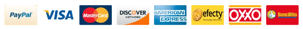 Accepted payment methods